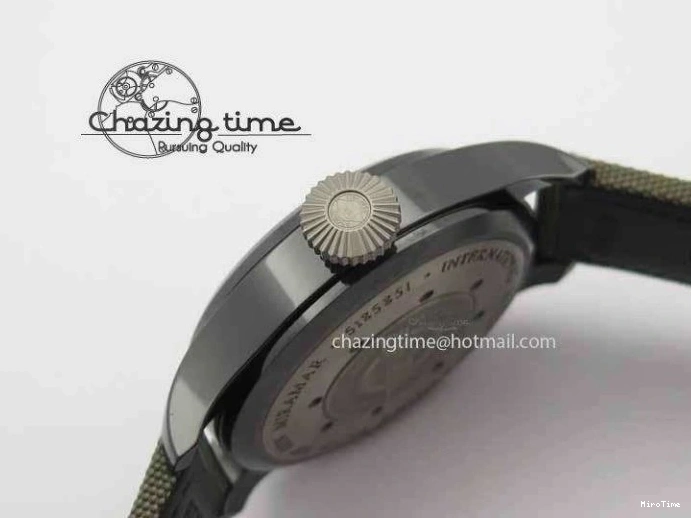 MIROTIME 0126 Big Pilot Real PR 48mm IW501902 Real Ceramic ZF 1:1 Best Edition On Green Nylon Strap A51111 V Durable 7249